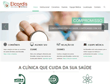 Tablet Screenshot of elcordis.com.br